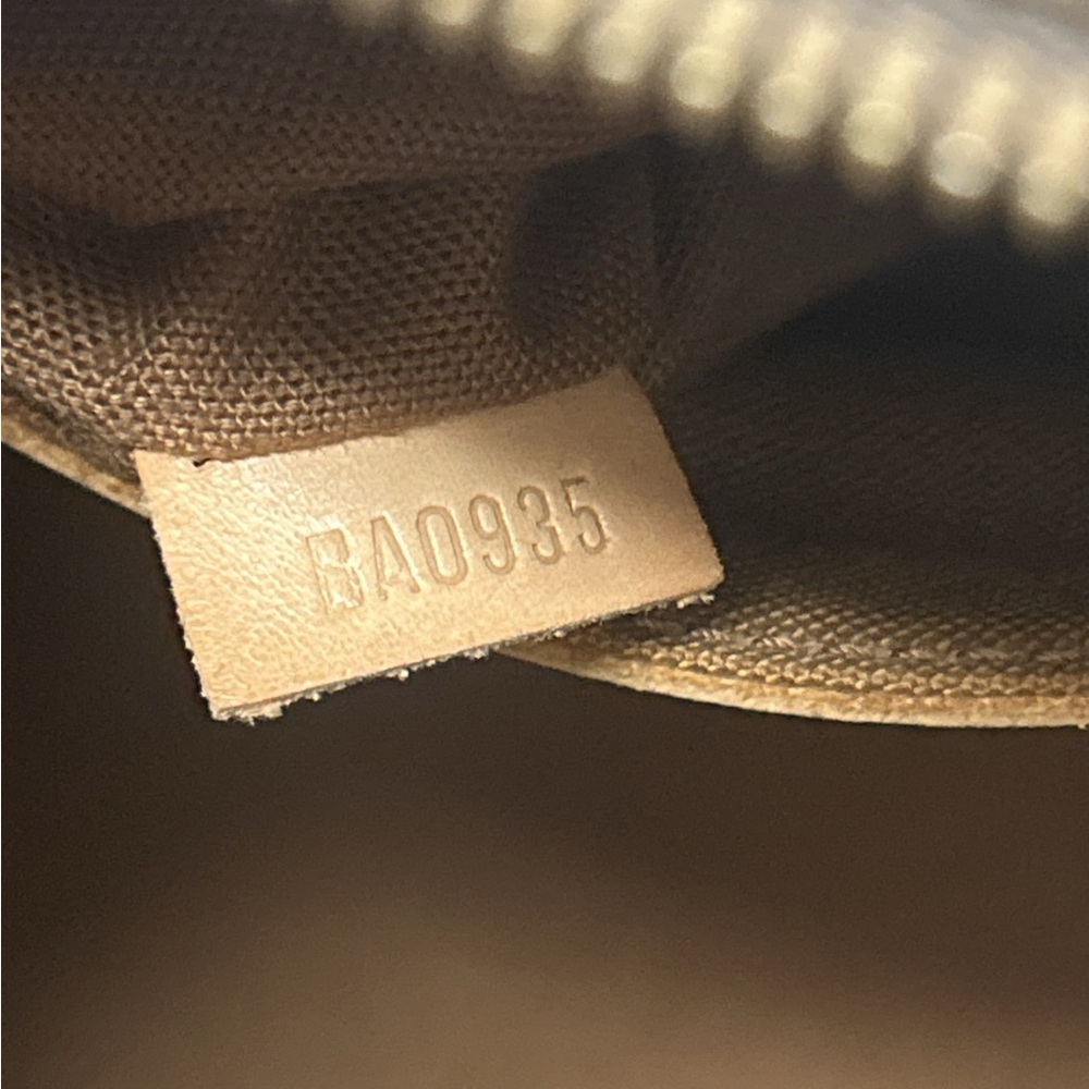 Louis Vuitton Monogram Alma Satchel in Brown and Tan - Picture 6 of 8